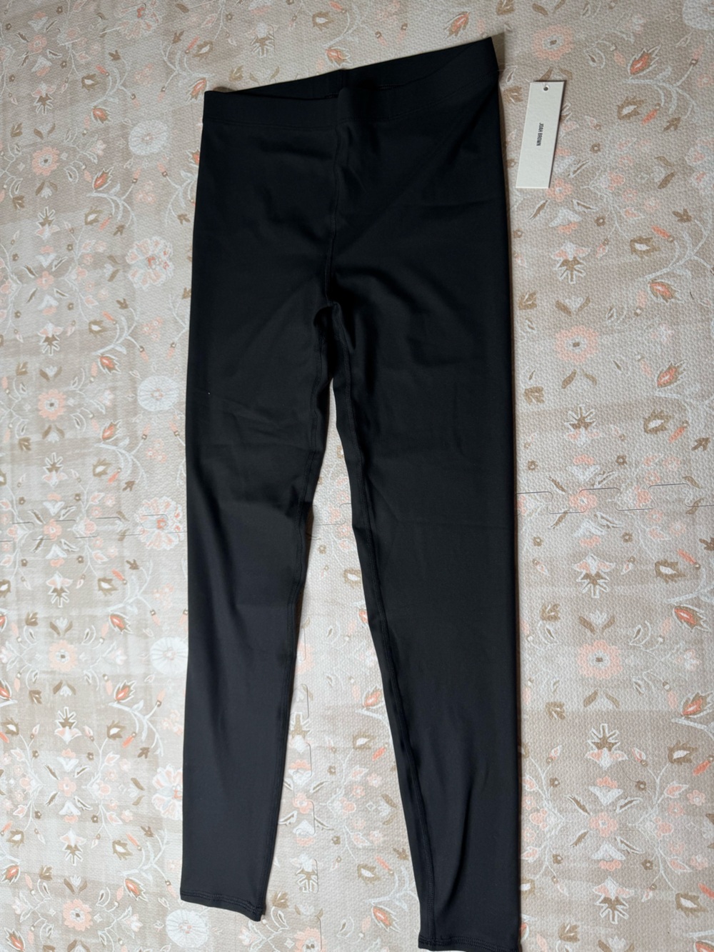 Joah Brown Black Performance Leggings